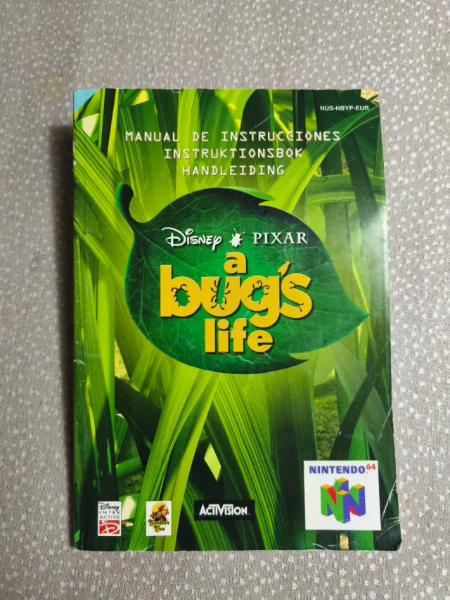 Manuale A Bug's Life Nintendo 64