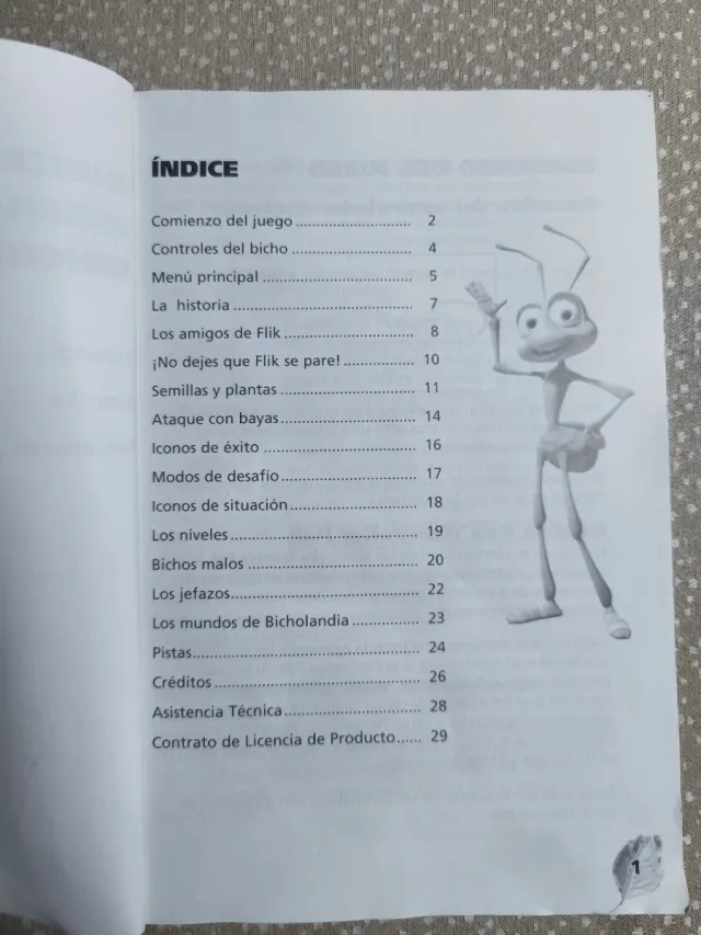 Manuale A Bug's Life Nintendo 64