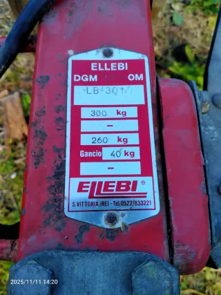 Rimorchio Ellebi 300kg