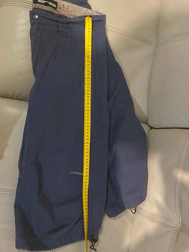 Pantalón Pirata Quiksilver Azul Talla 25