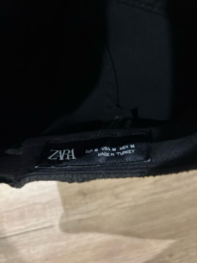 Boina Gorra Zara Negra