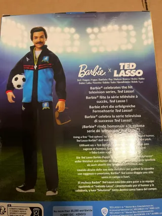 Barbie Ted Lasso Signature