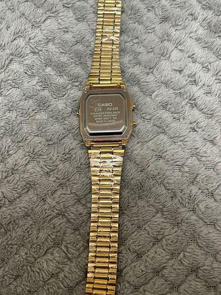 Reloj Casio Dorado Analógico Digital