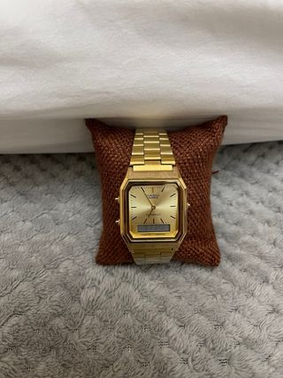 Reloj Casio Dorado Analógico Digital