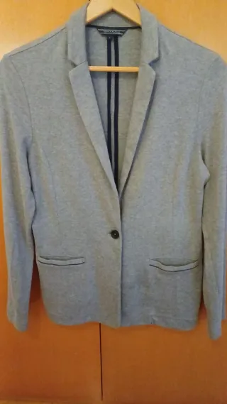 Americana Tommy Hilfiger Mujer Gris