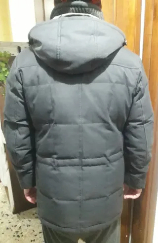 Cappotto uomo 70% piuma