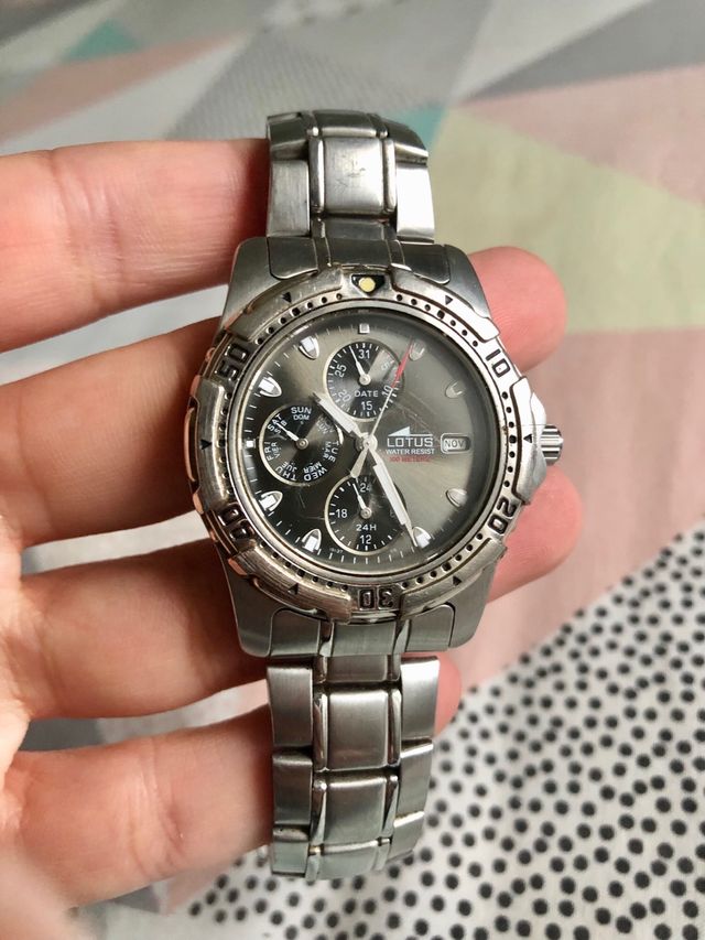 Reloj Lotus 15137 Cronógrafo Acero
