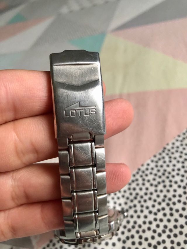 Reloj Lotus 15137 Cronógrafo Acero