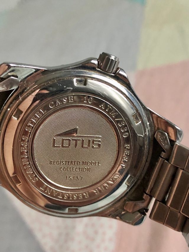 Reloj Lotus 15137 Cronógrafo Acero