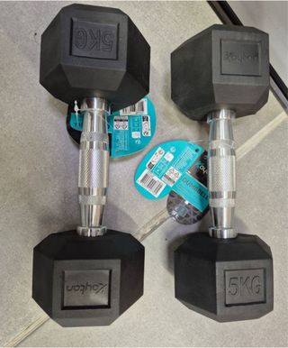 Mancuernas 5kg Calidad Superior • Nuevas estrenar•