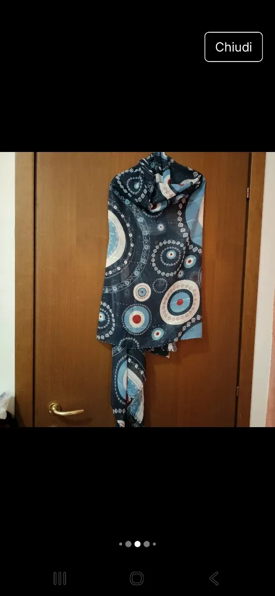 Sciarpa fantasia cerchi