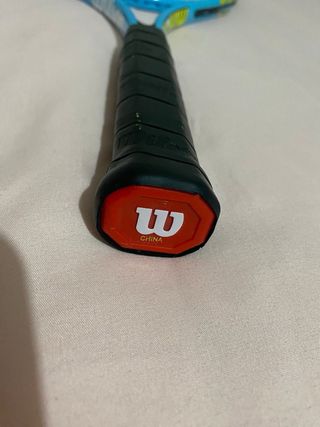 Raqueta de Tenis Wilson Minions Azul y Amarillo