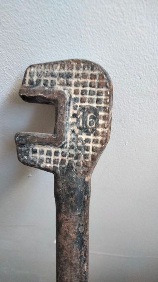 Grifa 16mm y Barra de uñas 25mm