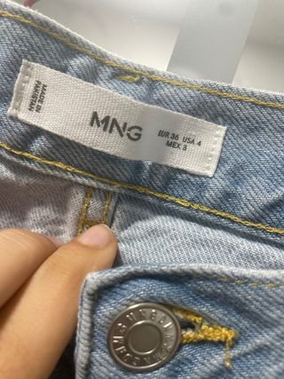 Pantalón vaquero Mango Wide Leg Talla 36