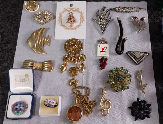 Lote Broches Variados