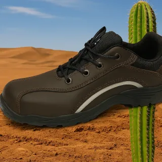 3 Pares Zapatos Seguridad PSH Marrón/Gris