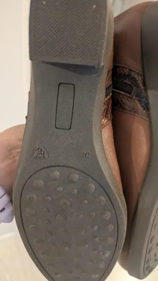 Botines 38 tacón bajo