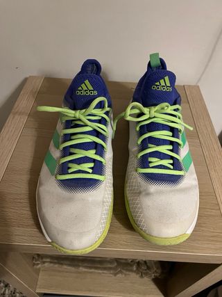 Zapatillas Adidas Beige y Verde