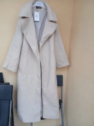 Abrigo sin marca Beige Talla S