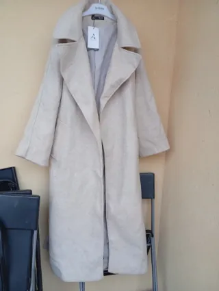Abrigo sin marca Beige Talla S