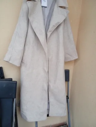 Abrigo sin marca Beige Talla S