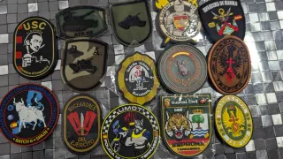 Lote Coleccionismo Parches Militares y Policiales
