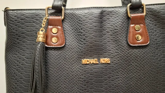 Bolso Michael Kors Negro y Marrón