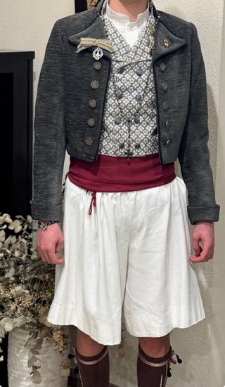 Traje Fallero Chaqueta Chaleco Calzón