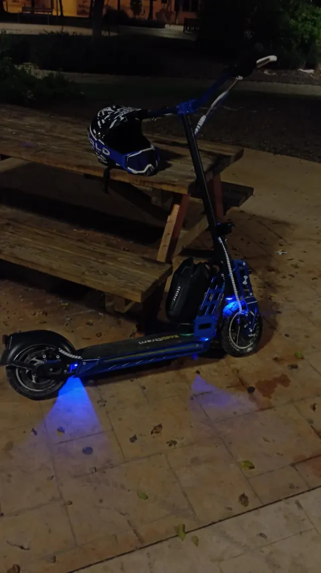 Patín Eléctrico Ecoextrem Bison Azul