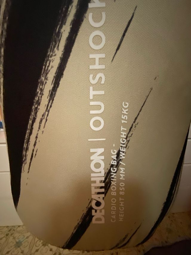Sacco Boxe Decathlon 15kg  guanti workout