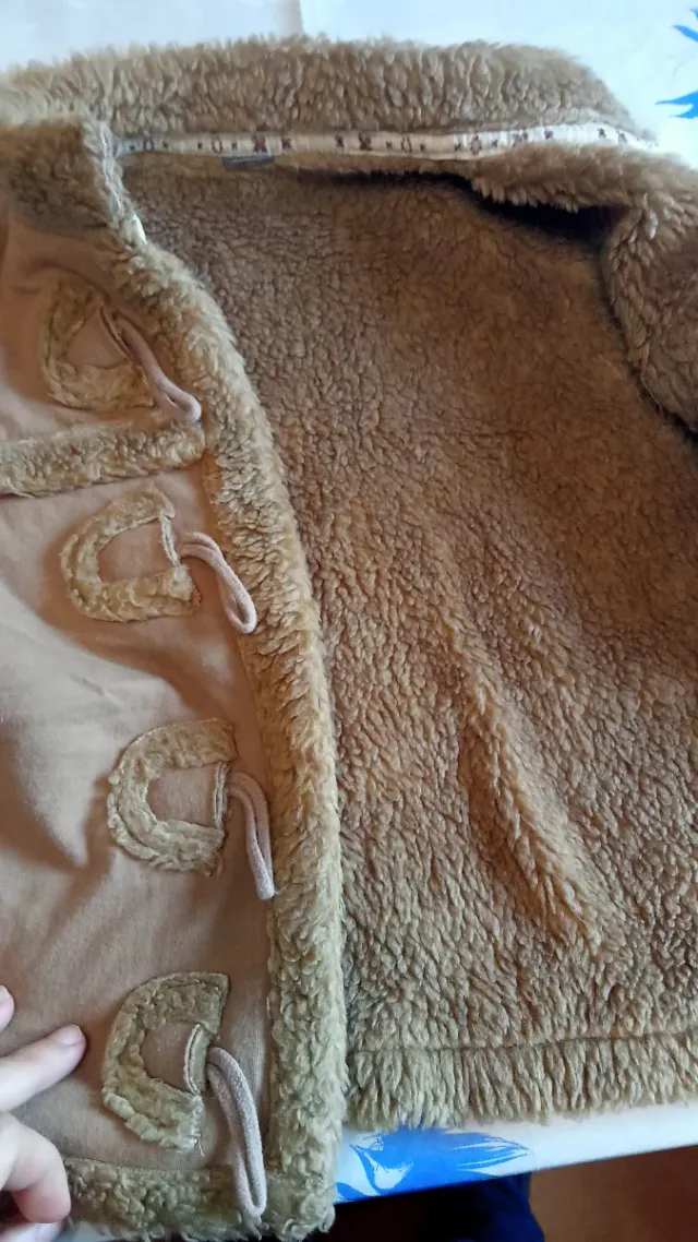 Chaleco forrado niño 3-4años sirve xa pastor Belén