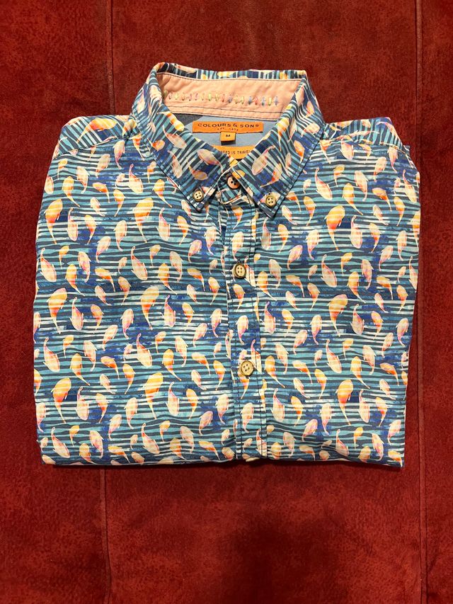 Camisa estampada talla M