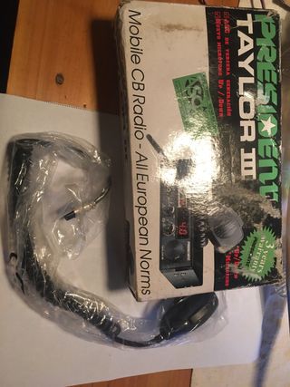 Microfono Emisora President Taylor III