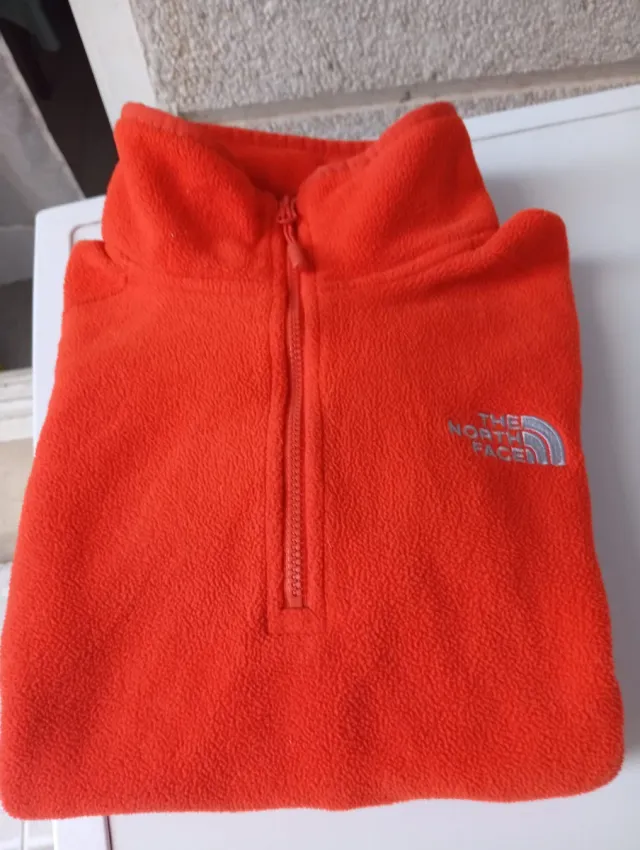 Polar The North Face Talla S Naranja Unisex