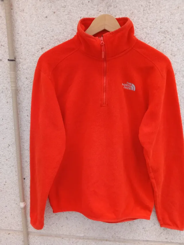 Polar The North Face Talla S Naranja Unisex