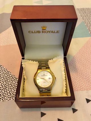 Reloj Club Royale oro de primera ley