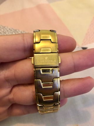 Reloj Club Royale oro de primera ley