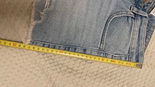 Shorts vaqueros Mango deshilachados