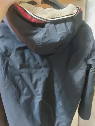 Giubbotto ragazzo OVS blu con cappuccio