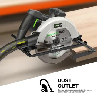 Sierra Circular GALAX PRO  1400W con Guia