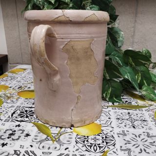Antica Capasa Vaso Anfora Salaturo Terracotta