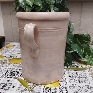 Antica Capasa Vaso Anfora Salaturo Terracotta