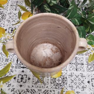 Antica Capasa Vaso Anfora Salaturo Terracotta