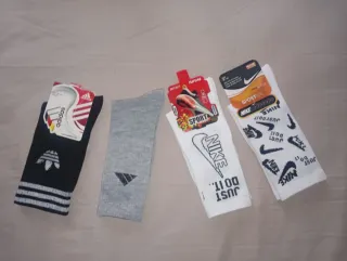 Pack 4 pares calcetines Nike, Adidas, Jordan