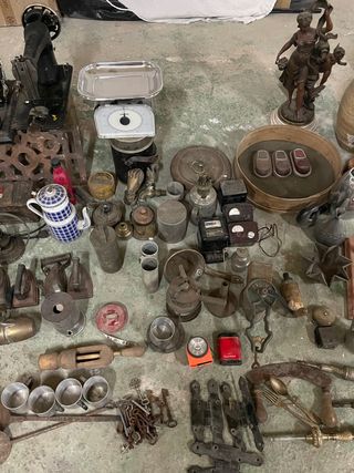 Lote de antigüedades varias