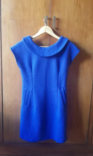 Vestido azul mujer