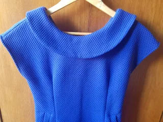 Vestido azul mujer
