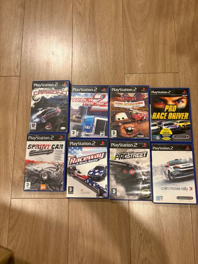Pack / lote de 8 juegos de ps2