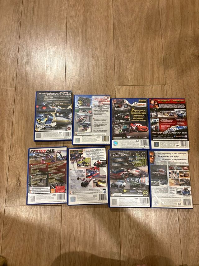 Pack / lote de 8 juegos de ps2
