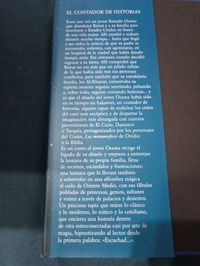 El contador de historias - Rabih Alameddine
